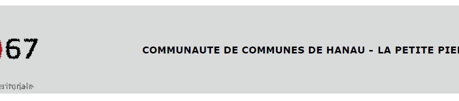 Emploi – Communauté de Communes – Hanau La Petite Pierre
