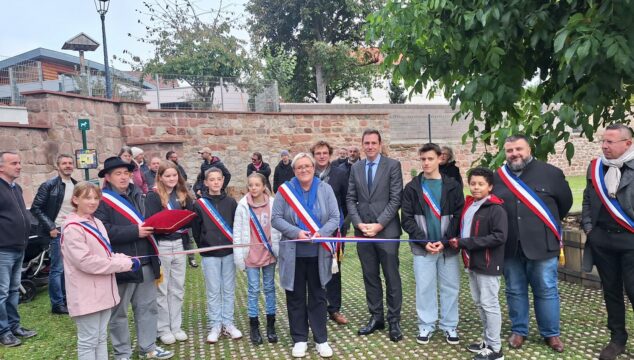 Inauguration du parking des Remparts