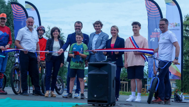 Inauguration du pumptrack de Bouxwiller