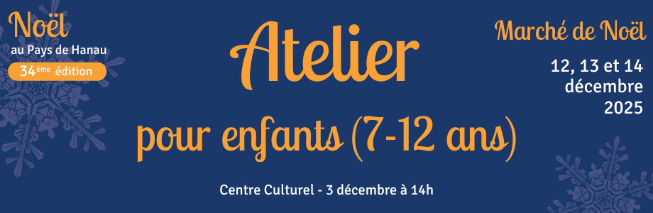Atelier pour enfants ccb