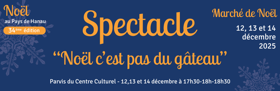 Spectacle noël c’est pas du gâteau