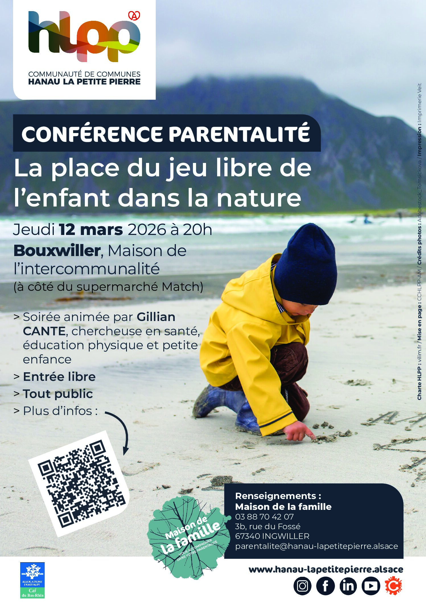 Affiche conférence jeu