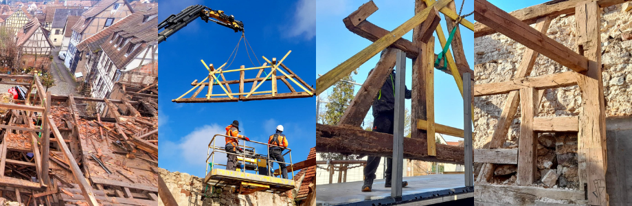 L&rsquo;évolution des chantiers